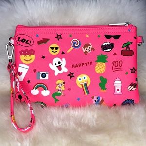 Bari Lynn Emoji Crossbody Bag